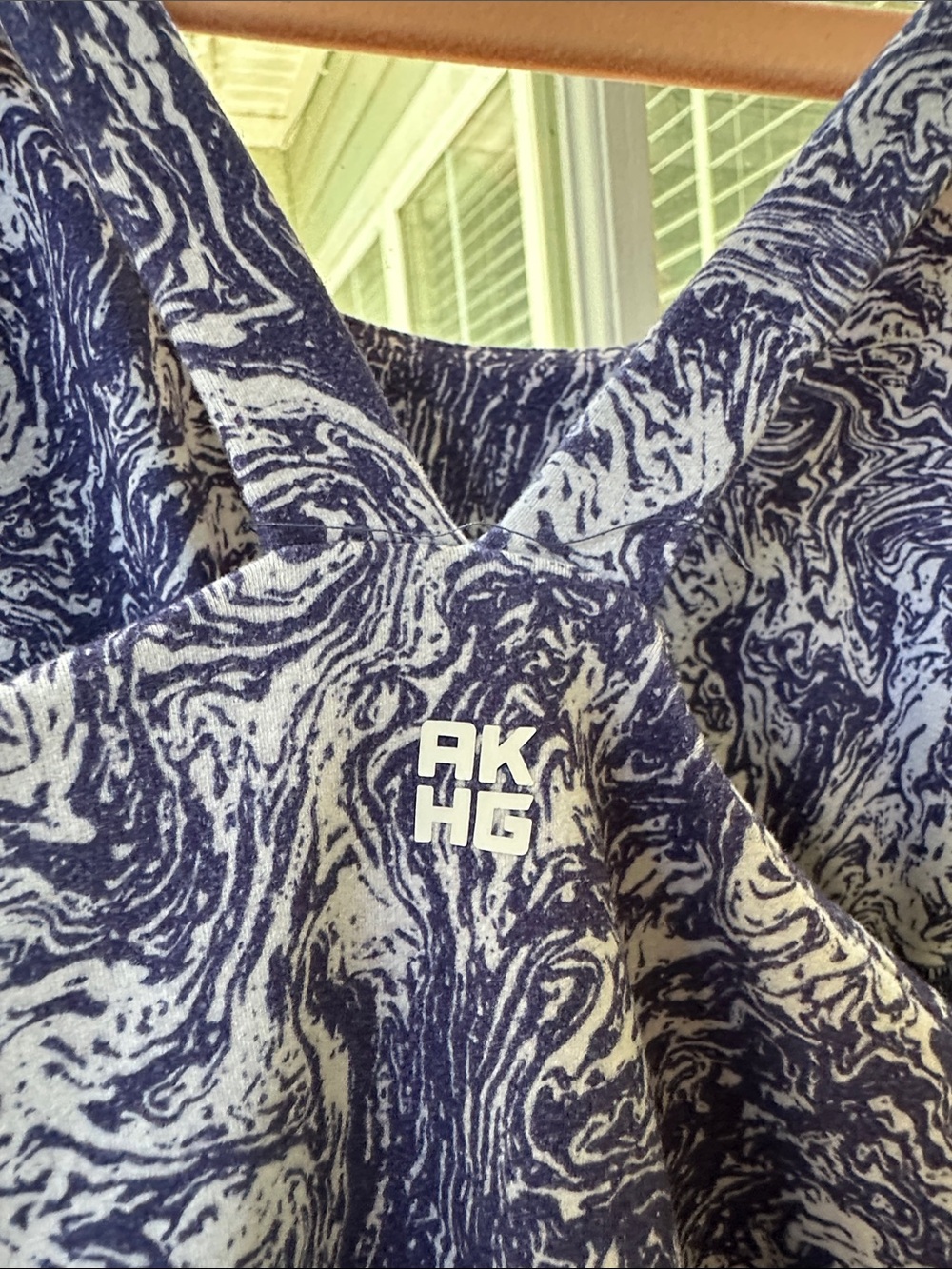 Duluth AKHG Marble-Print Tank dress with built in shorts - Picture 2 of 5